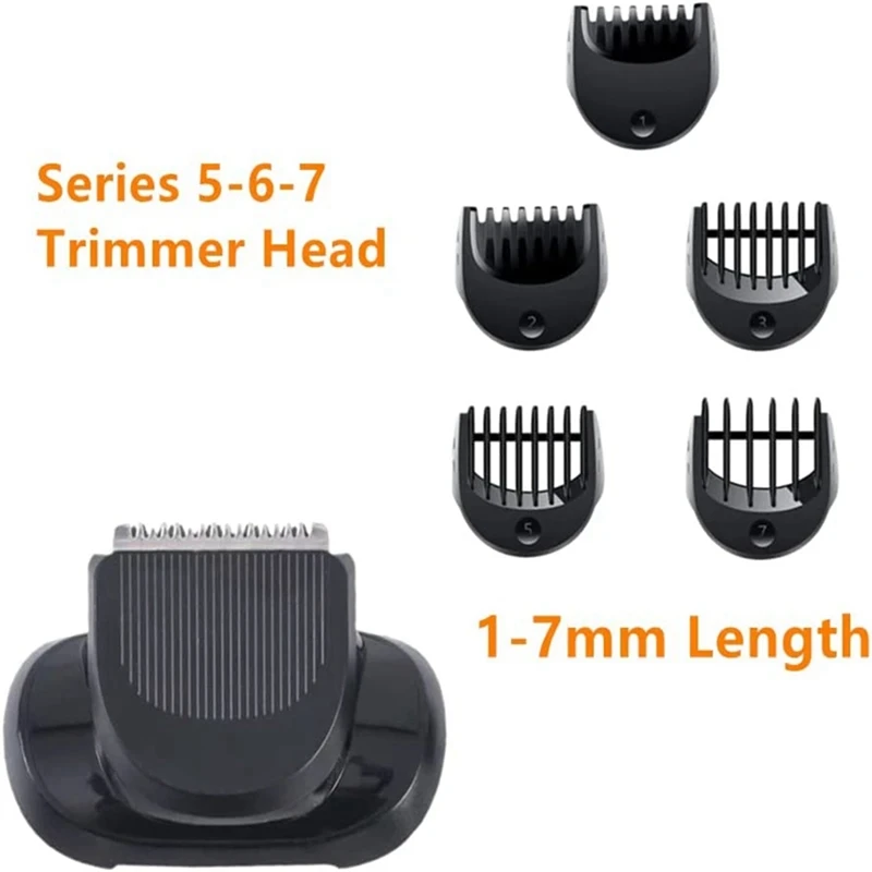 Beard Trimmer Attachment For Braun Series 5, 6 And 7 Electric Razors Shavers 5018S, 5020S, 6075Cc, 7071Cc, 7075Cc, 7020S