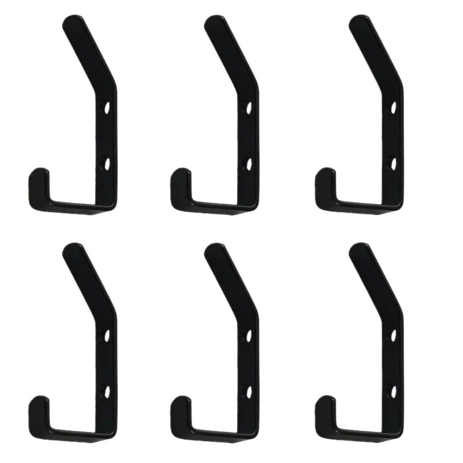 6-teiliger Skateboard-Ausstellungsständer mit Skihaken - Wandmontierter Surfbrett-Aufbewahrungsständer für Zuhause - klappbar