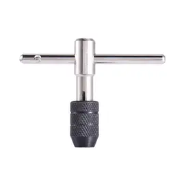 M3-M8 Portable T Tap Wrench Handle Machinist Repair Drill Bit Machine Screw Thread Metric Plug Reamer Manual Hand Tool