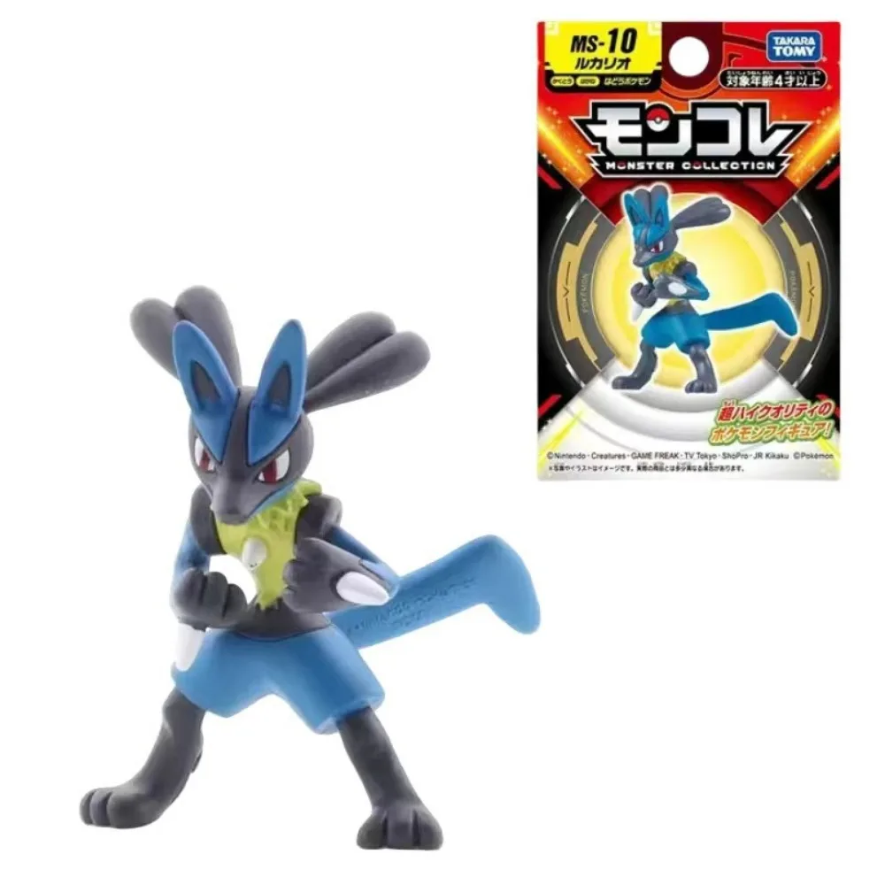 TAKARA TOMY-Genuíno Pokémon MS Série Ornamentos, Inteleon Meowscarada Garchomp Psyduck Piplup Sprigatito Fuecoco Modelos Tinkaton