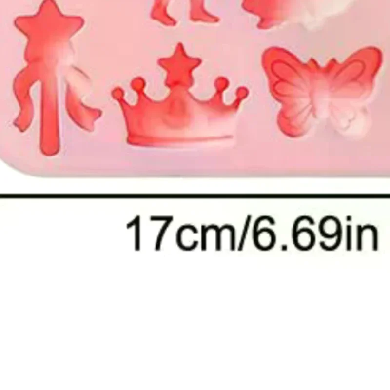 

3D Prince Princess Silicone Mold Bow Castle Horse Fondant Chocolate Cake Decor Mould
