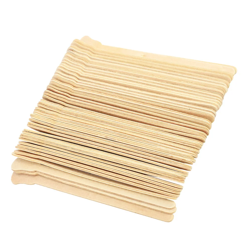 Spatole in legno da 100 pezzi per ceretta per uso domestico Cera cerve depilatoria ideale usa e getta di alta qualità