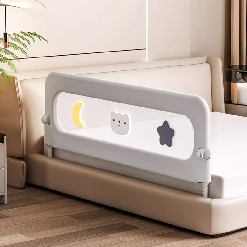 

easy carry travel Bed fence baby guardrail anti-drop baffle convenient children's guardrail one side folding