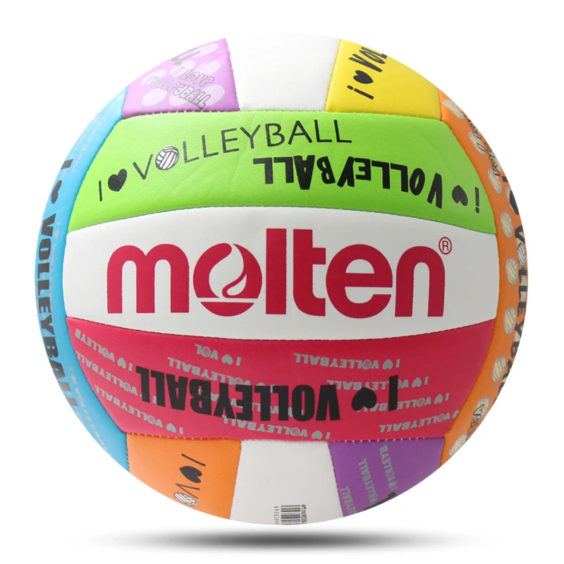 Newest Molten Volleyball Balls Standard Size 5 Soft Touch PU High Quality Indoor Outdoor Sports Training Match Colorful Voleibol