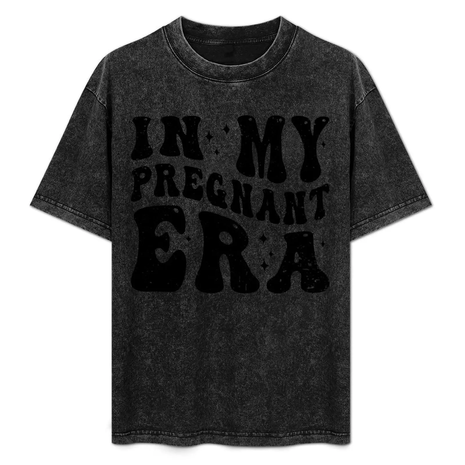 

Groovy Pregnancy Announcement, In My Pregnant Era T-Shirt anime figures oversized cute tops fitted t shirts for men