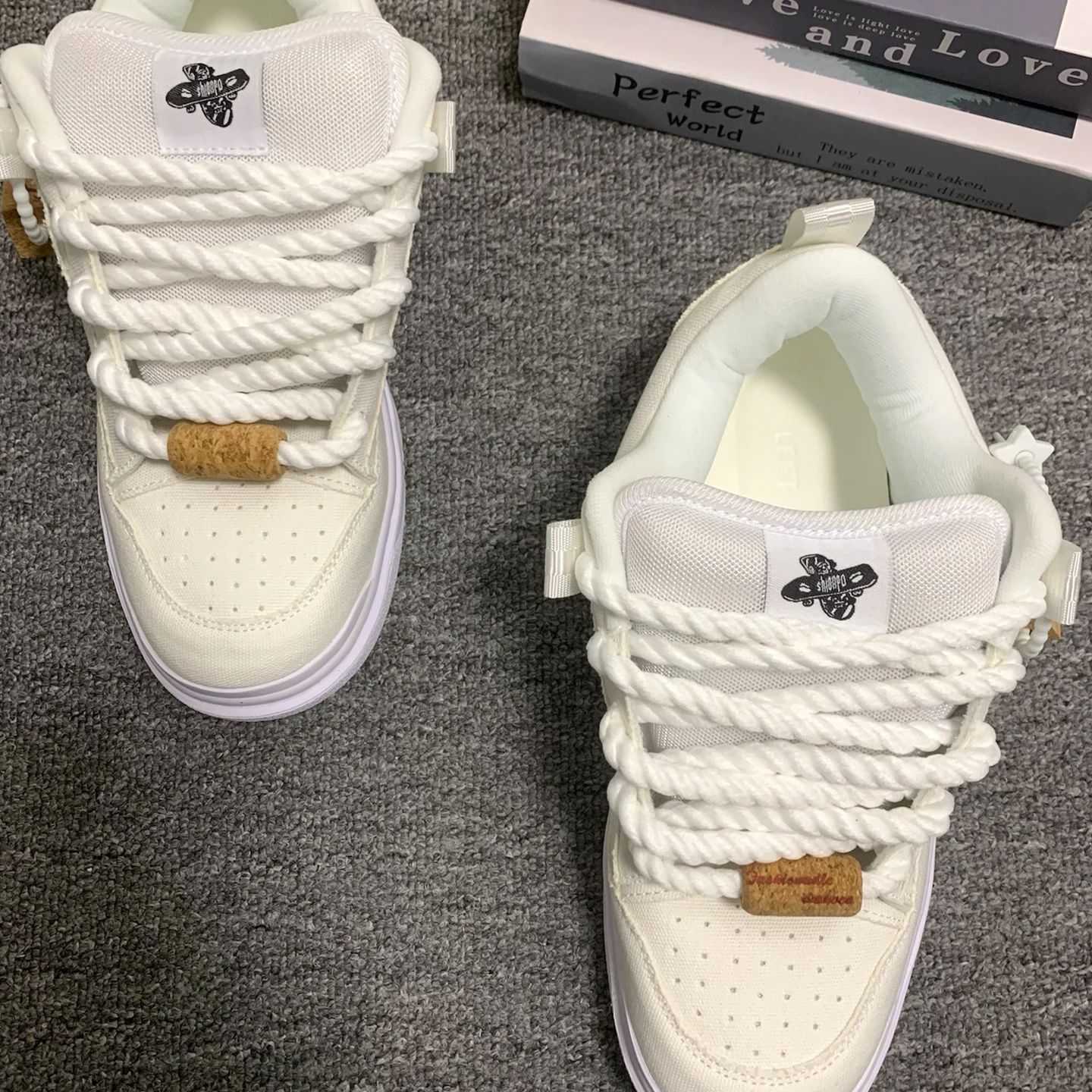 Versatile White Sneakers, Simple White Loafers, Large Size Shoes, Men's Casual Shoes, Breathable Men's Casual Fashion Sneakers, Men's Board Shoes