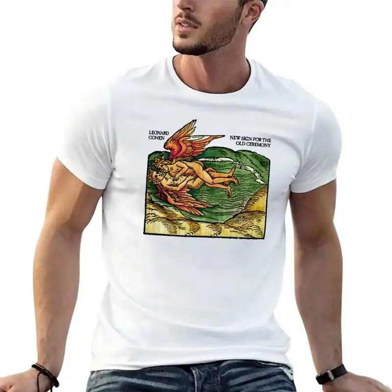 Leonard Cohen New Skin Cotton Short Sleeve T-Shirt