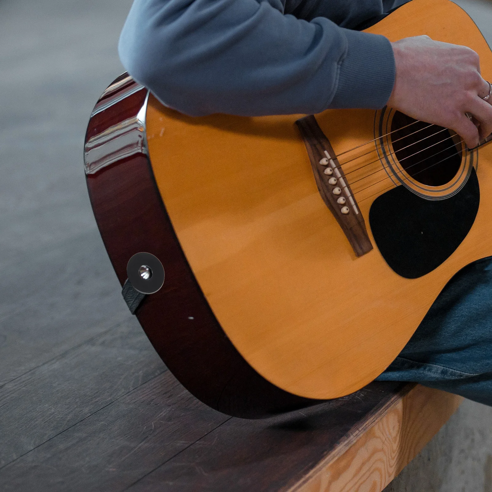 

16 Pcs Instrument Safe Lock Guitar Strap Parts Blocks for Bass Accessories Anti-skid Protectors Silicone Buckle