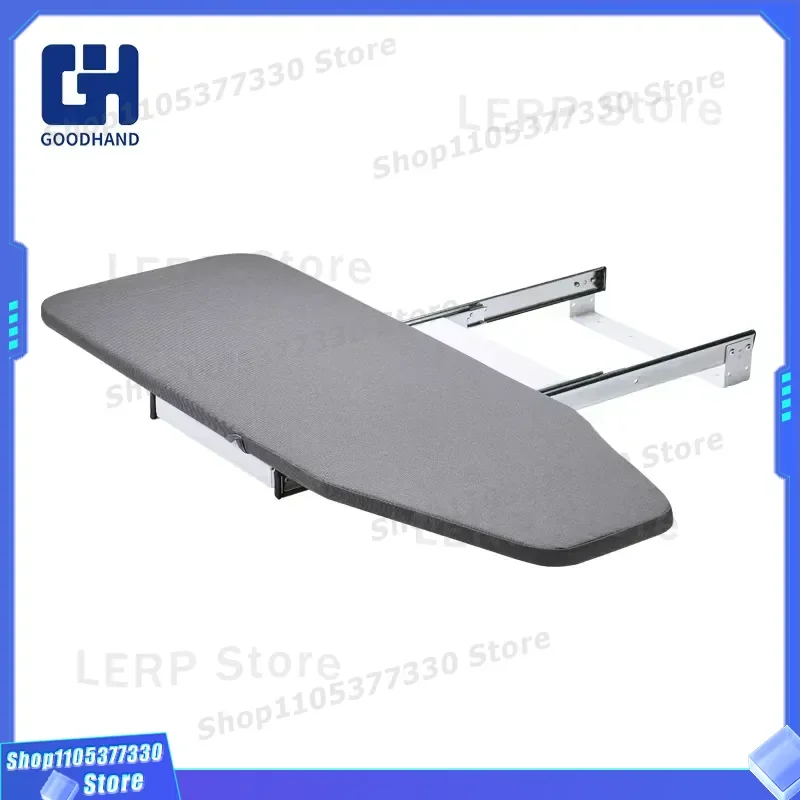 Portable Foldable Metal Ironing Board Lightweight Compact Design for Dorm Room Laundry Wardrobe Hardware Accessories Space