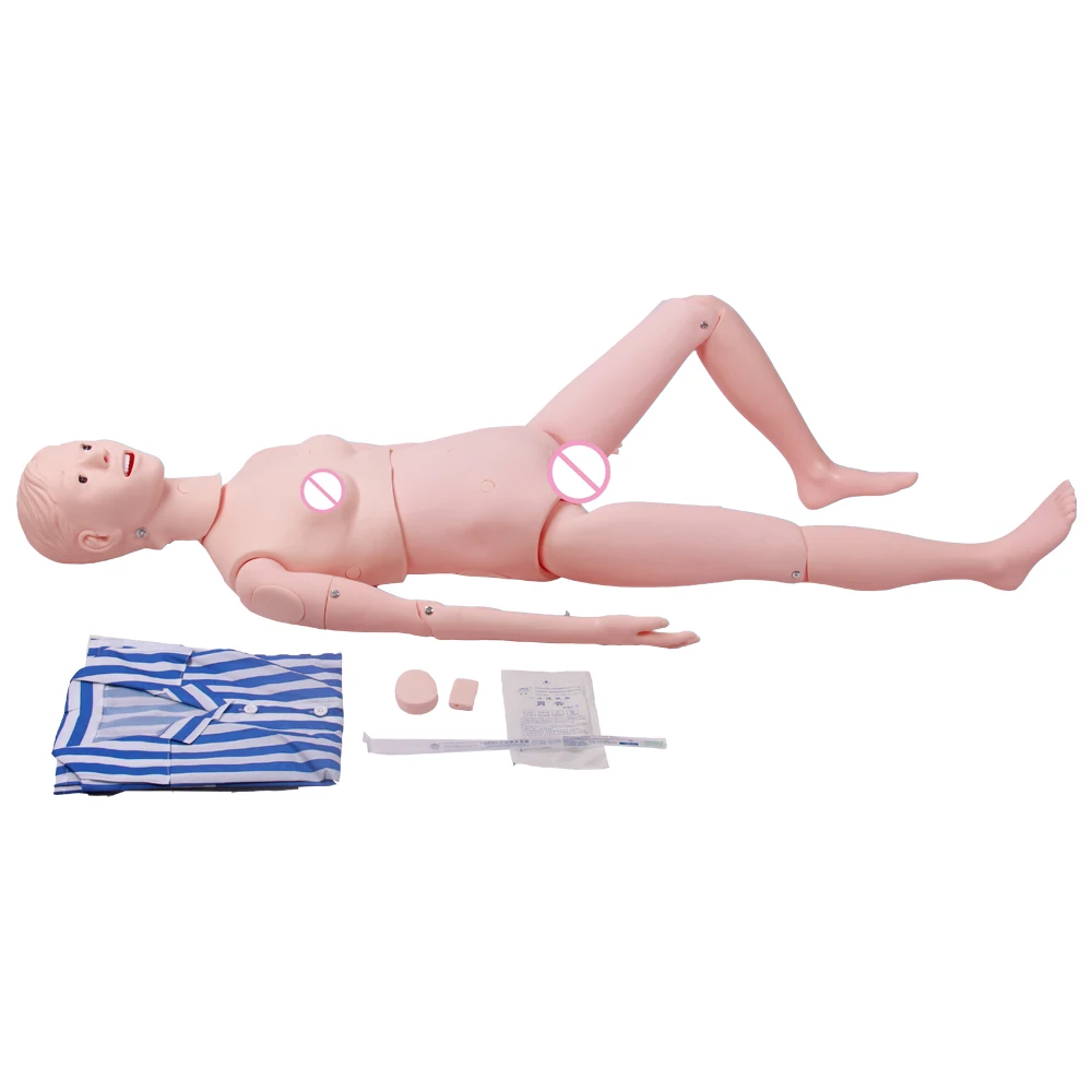 Male Female Multifunctional Mannequin Nurse Training Manikin Simulator Nursing Training Dummy Model
