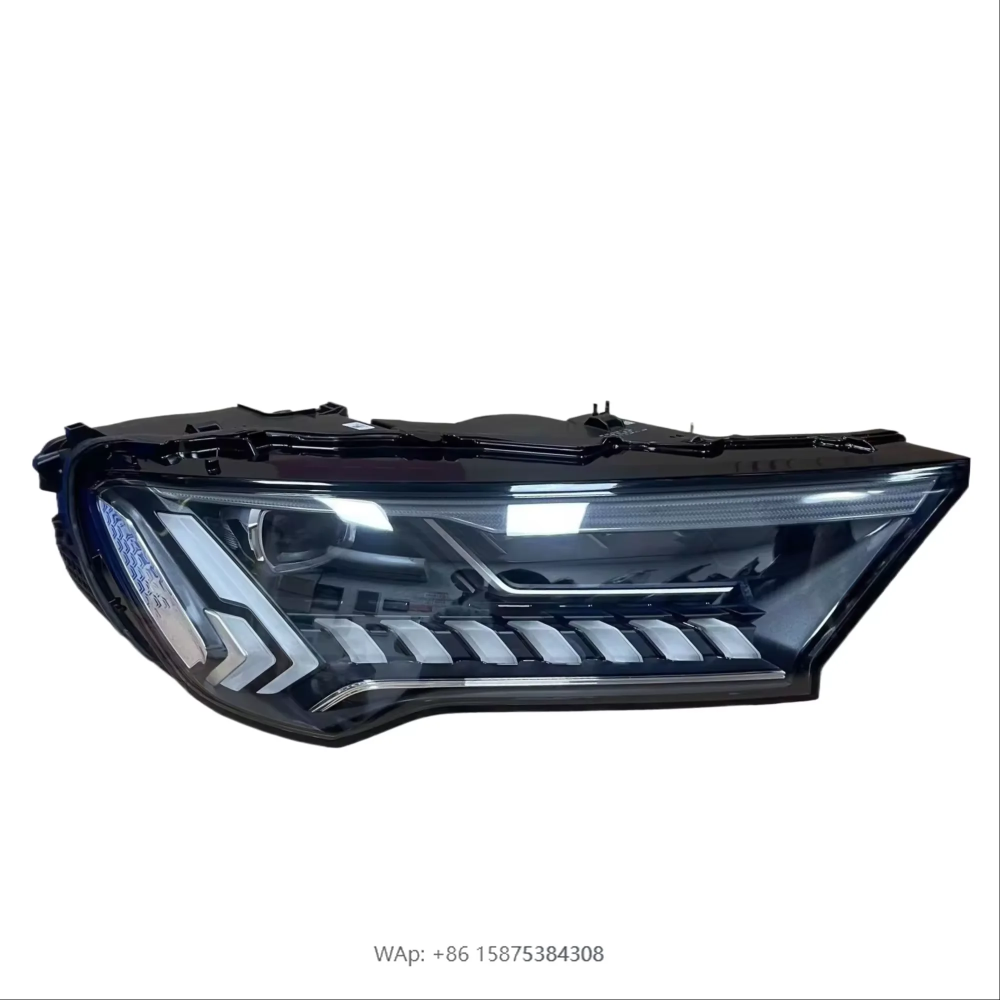 2020-2023Q7 High Quality LED Headlight Car Lighting System Matrix Headlamps 12V White CSP Chips Direct Supplier A4 A3