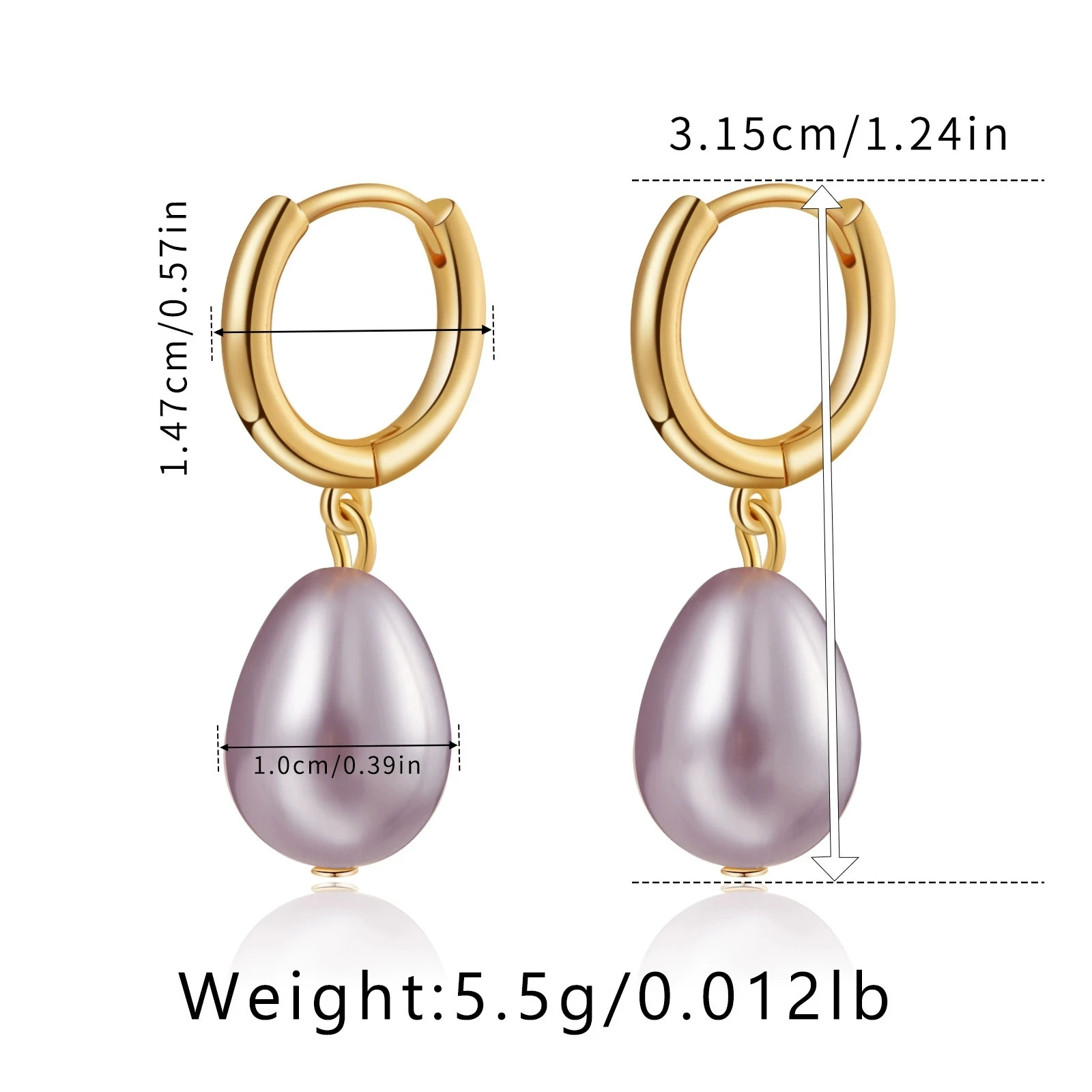 Elegant Waterdrop Pearl Drop Dangle Earrings For Women Lady Vintage Fashion New Jewelry Accessories Party Gift сережки