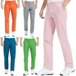 Pantalones de Golf para hombre, ropa de secado rápido para deportes al aire libre, informal, transpirable, absorción de humedad, primavera y verano, novedad