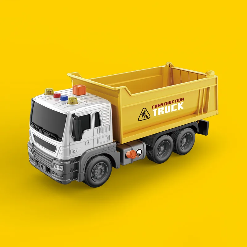 Alloy Dump Truck Model,Simulation Engineering Transport Vehicle,Sound And Light Effects Gift B203