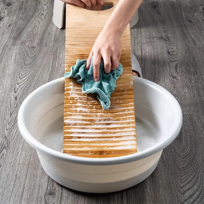 

Household wooden laundry, washboard, dormitory thickened washboard, practical laundry board