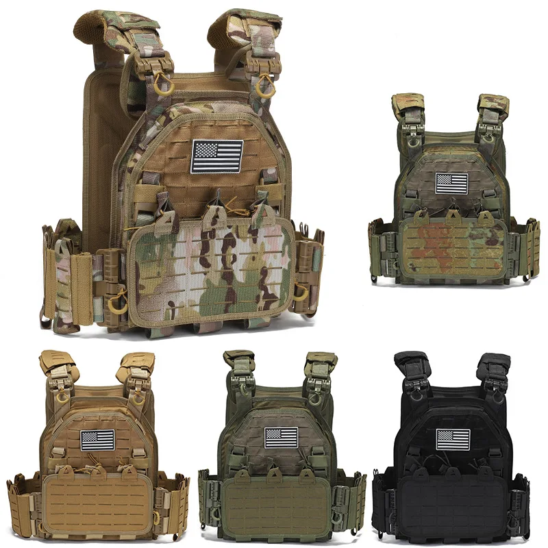 

New Quick-release Vest Outdoor Set - Multi-functional Field Tactical Vest
