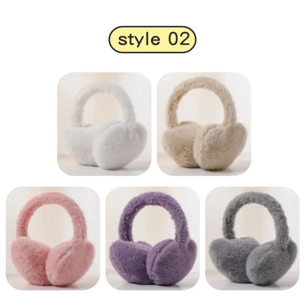 Simpatico paraorecchie in peluche con papillon Protezione dal freddo Cuffie soffici a forma di cuore caldo Paraorecchie in peluche invernali