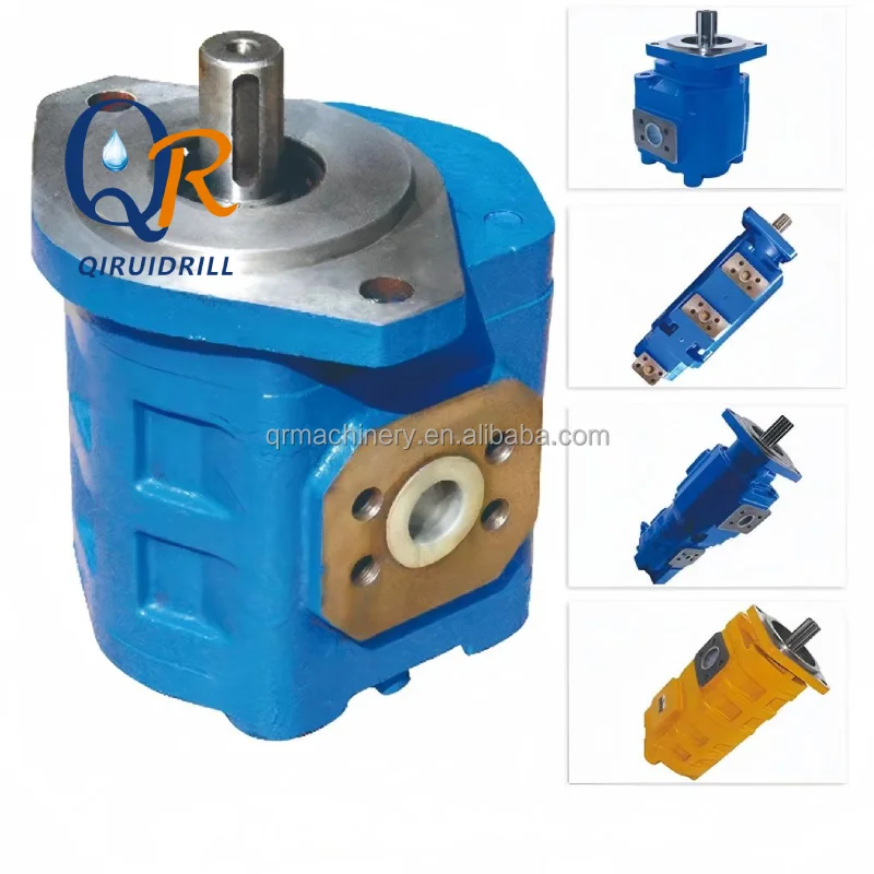 Multi Flow Rate Gear Hydraulic Pump Assembly Industrial High Efficiency Hydraulic Oil Pump For General Mechanical Equipment