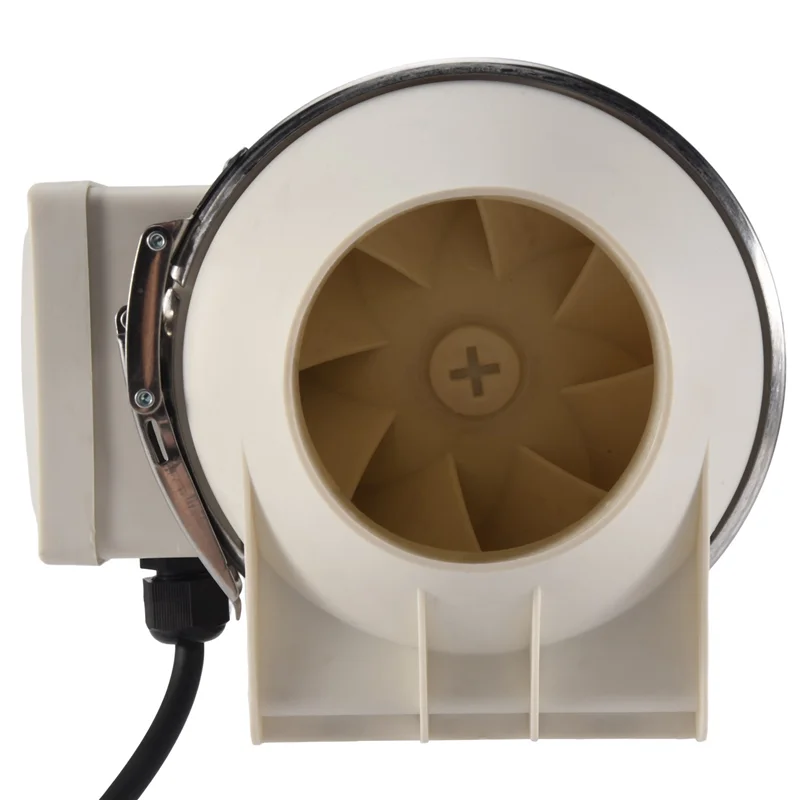 GOOD-35W Tubo del bagno Condotto Ventilatore Sfiato Sala di scarico Ventilatore in linea Cucina Diffusore d'aria Ventilatore per condotto Coltiva Tenda Ventilatore Spina UE