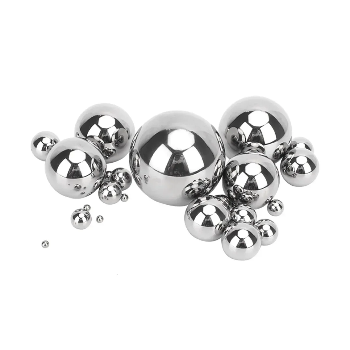 1Pcs 304 Stainless Steel Ball Diameter 63.5/65/70/75/76.2/80mm G200 High Precision Solid Bearing Balls Large Steel Ball Bearings