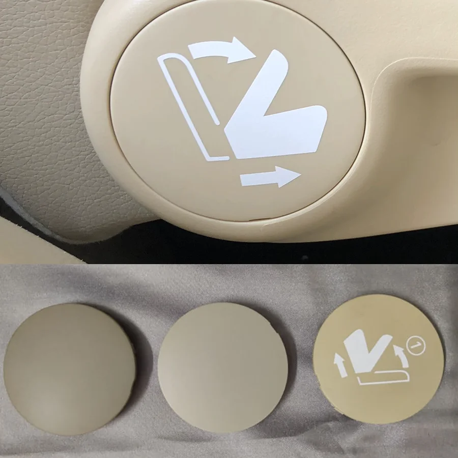 

Wooeight 1Pc Rear Seat Recline Knob Adjust Handle Cover Switch Button Adjust Cap For Toyota Highlander 2015-2021 71846-OE020-C0