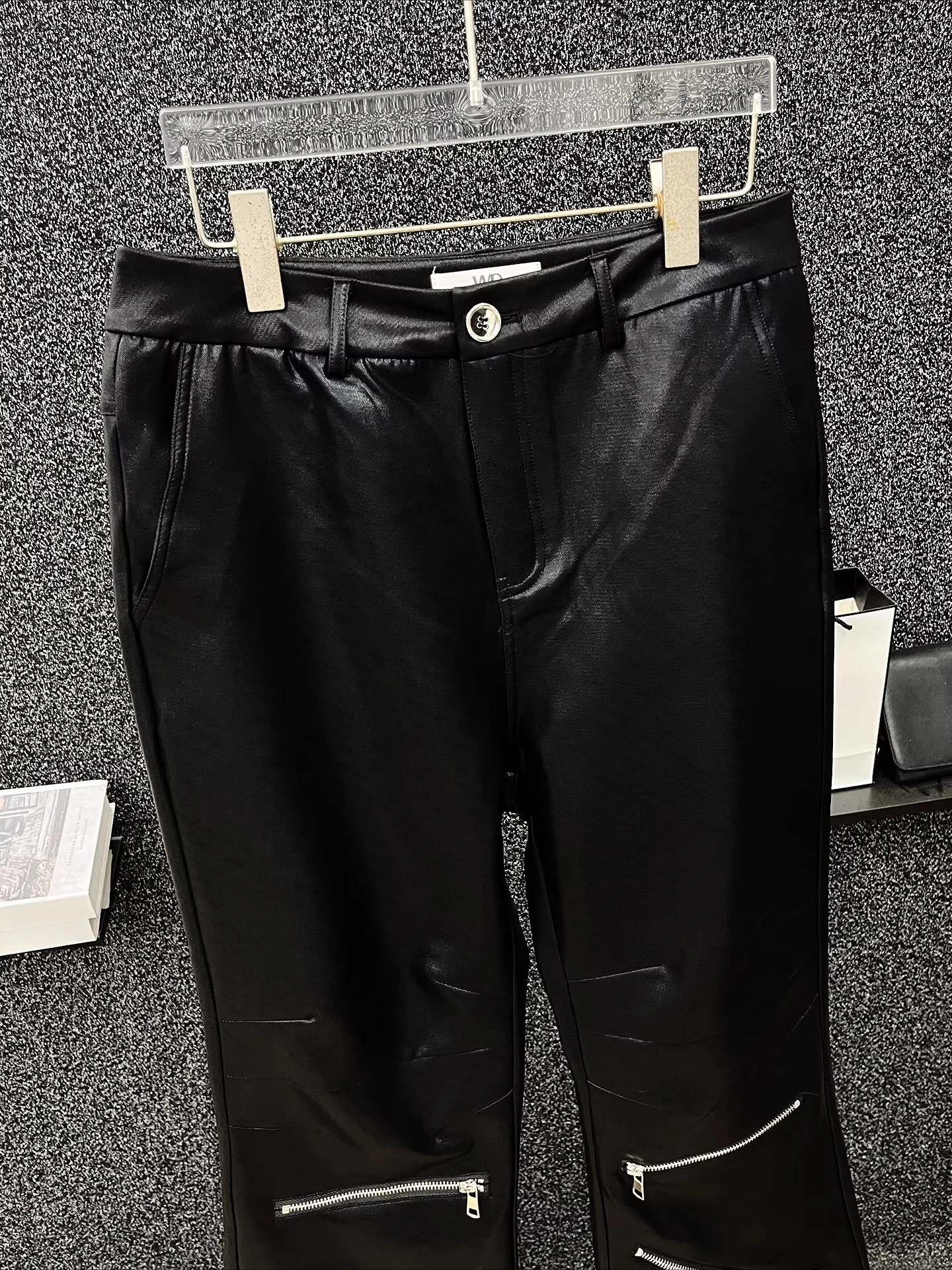 Men's 2025 Spring Autumn New Fashion Loose Comfort Micro Flared Pants Male High Street Pants High-end Multi-zipper Chic Trousers