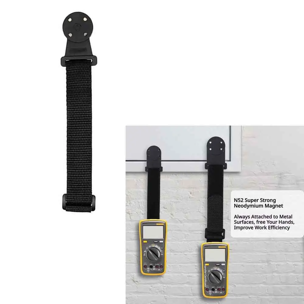 Multimeter Magnetic Hanging Strap Magnet Strong Portable Hanging Holder for Electrician Auto Repair Most Digital Multimeter Tool