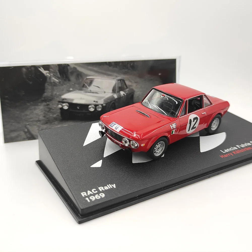 

Diecast Ixo 1:43 Scale Lancia Fuivia Coupe 1.6 HF 1969 Rally Car Alloy Car Model Collectible Toy Gift Souvenir Display Ornament