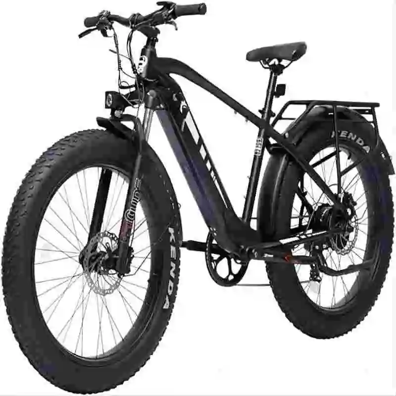 

Electric Bike, 26x4” Mountain Adult Electric Bike, 48V 13.5Ah Battery, 250W Motor, 7 Speeds, Suspension Fork, Hydraulic Disc Br