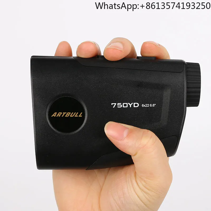 

USB Type-C Rechargeable Golf Rangefinder 750 Yard Telescope With Flag-Lock Vibration Laser Distance Meter