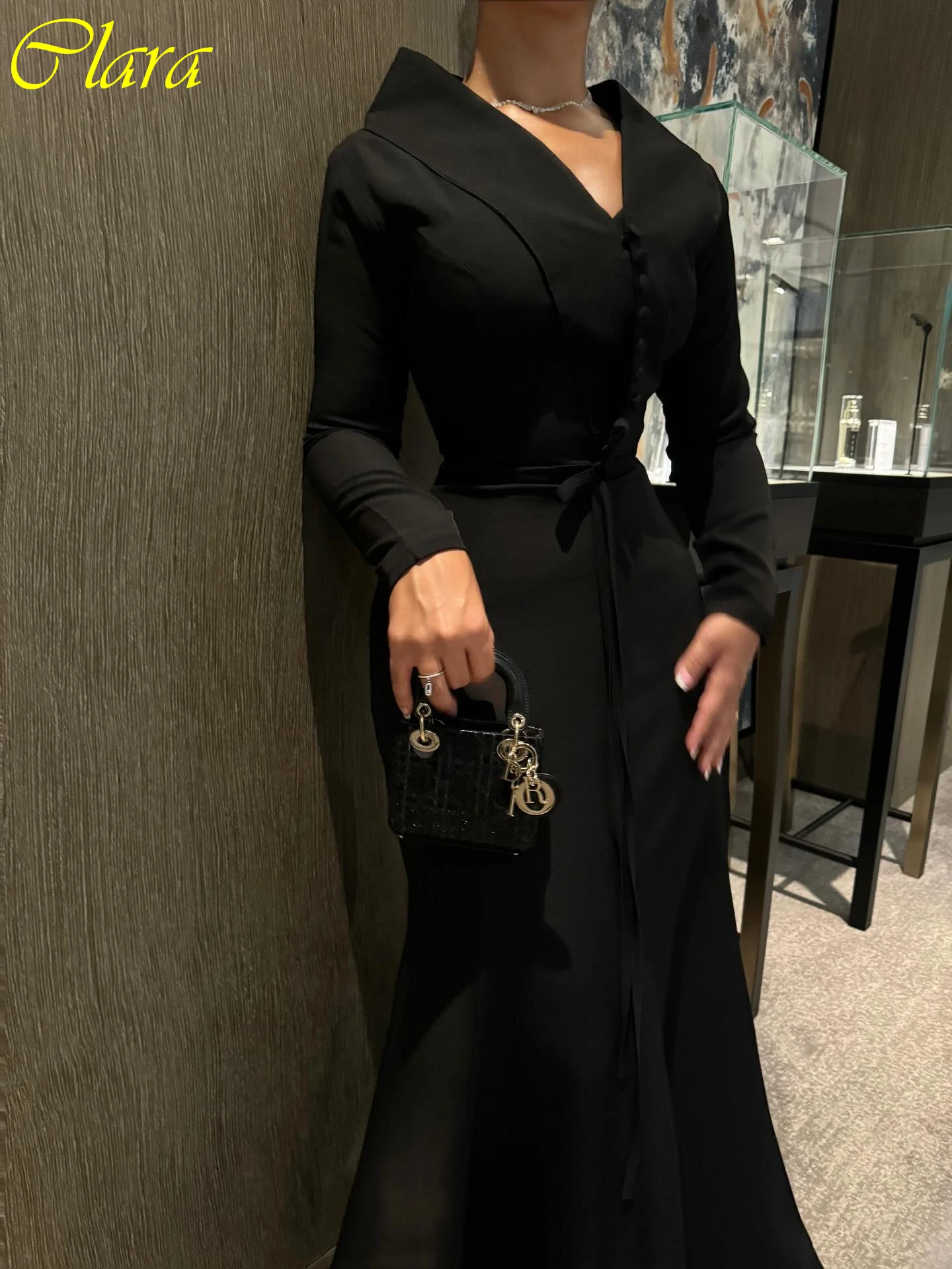 

Customized Mermaid V-Neck Elegant Formal Evening Dress and Temperament Celebrity Gowns High Quality Bespoke Occasion Gowns