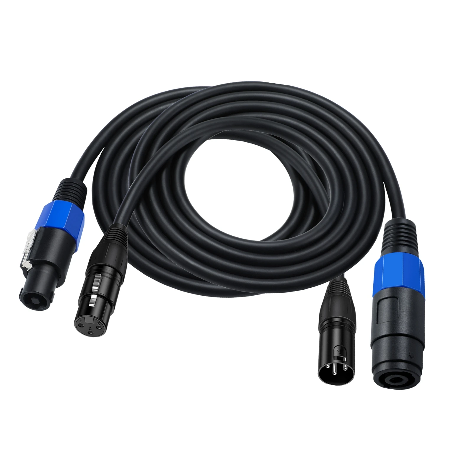 Speakon To XLR 3pin Cable Audio Jack Speak SOUND Male To XLR Female Male Extension Cable Pro DJ PA Gig Stage Microphone Mic 3Pin