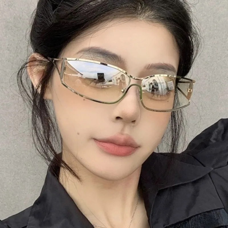 

Punk Hollow Out Sunglasses Summer Women Men Y2K Retro Versatile Comfortable Sunglasses Outdoor Sport Driving Shades Fashion Gift