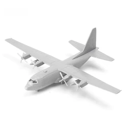 4D 1/144 United States Lockheed C-130h Hercules Transporter Assembly Military Aircraft Model Toy