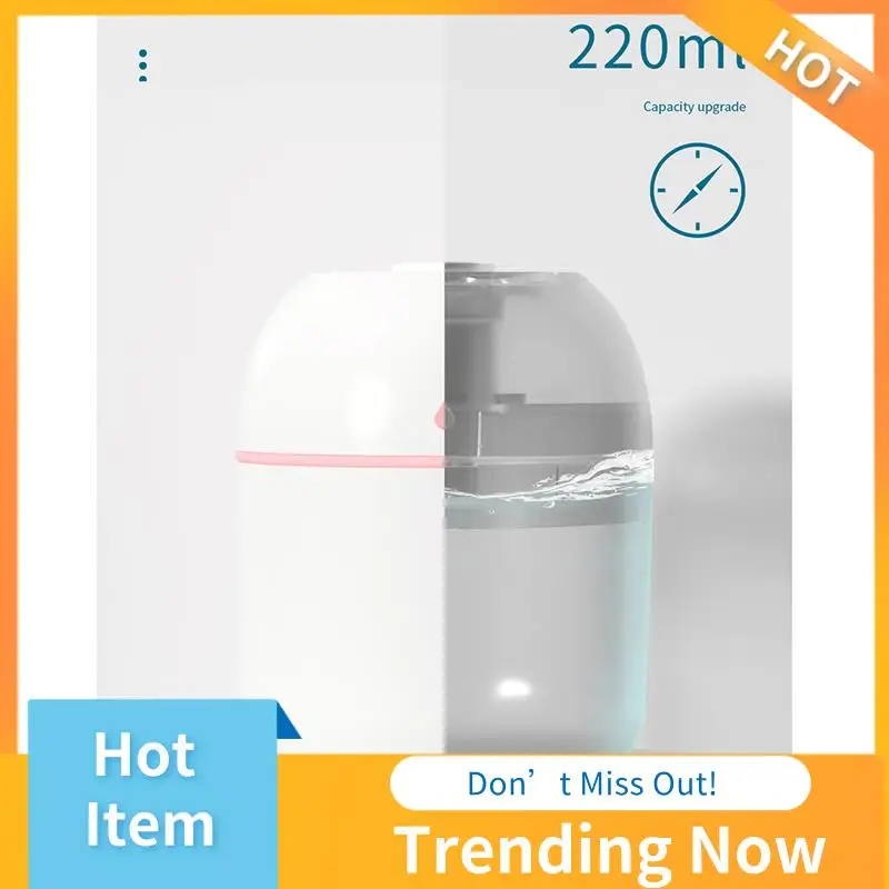 

BBNV-Desk Car Aromatherapy Air Humidifier Machine Mini Led Colorful Water Droplet Aroma Lamp Household For Office