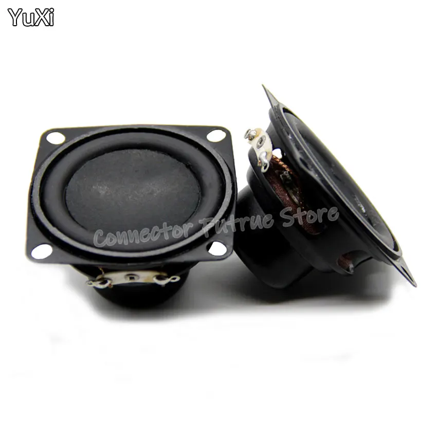 

YUXI 1-2Pcs Full Range Speaker 4 Ohm 10W Bluetooth Speaker 53MM Bass Speaker For Charge 3 Repair Multimedia Home Audio