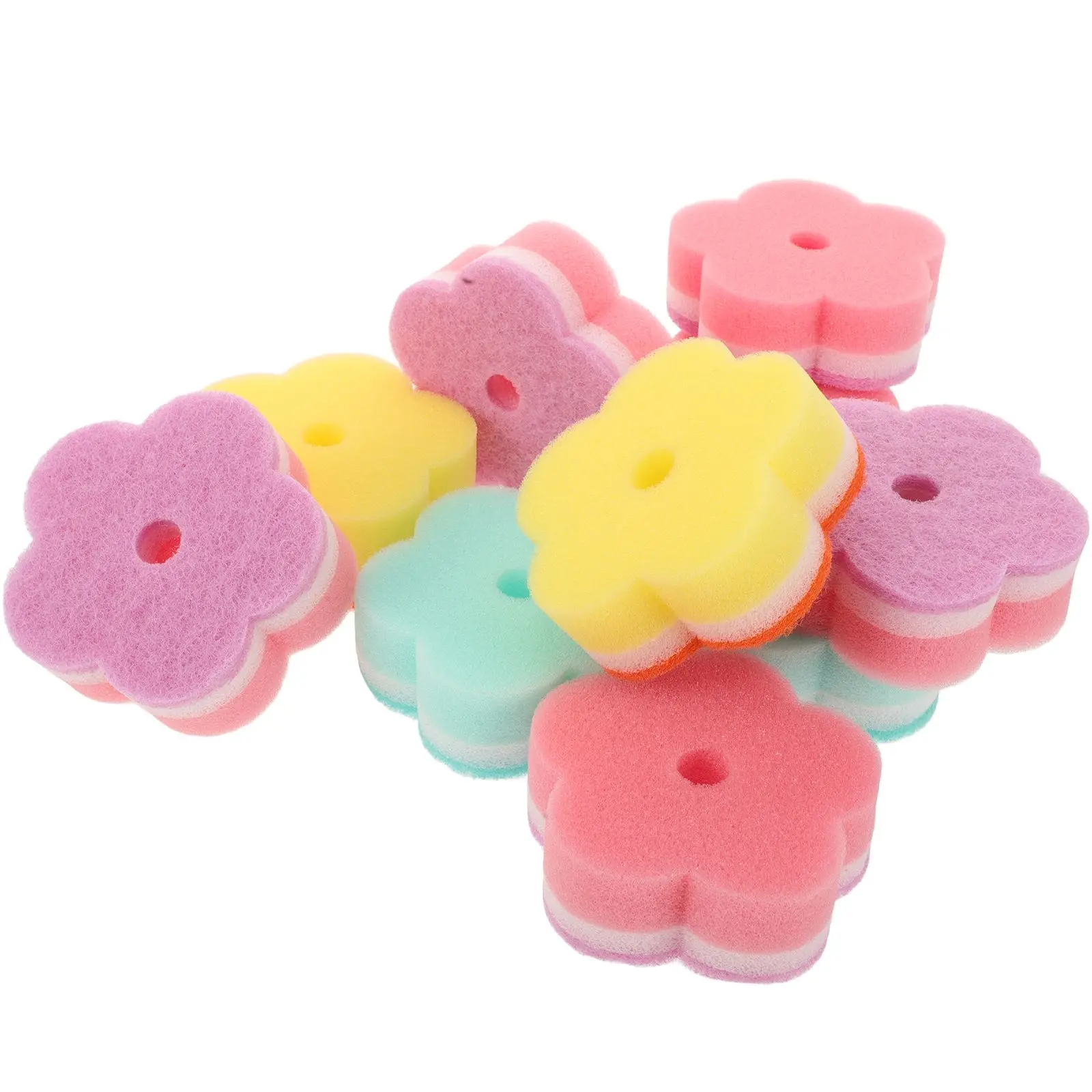 

Scouring Pad Sponge Scrubber Cleaning Cloth for Dish Washing Pads Cloths Kitchen