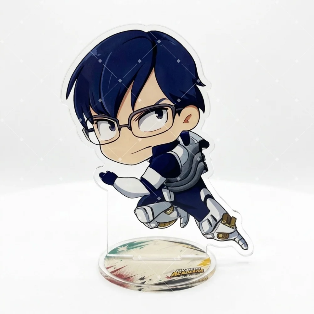 My Hero Academia Acrylic Stand Figures Todoroki Hawks Dabi Kawaii Chibi Action Figure Model Plate Keychain Desktop Decor Gift