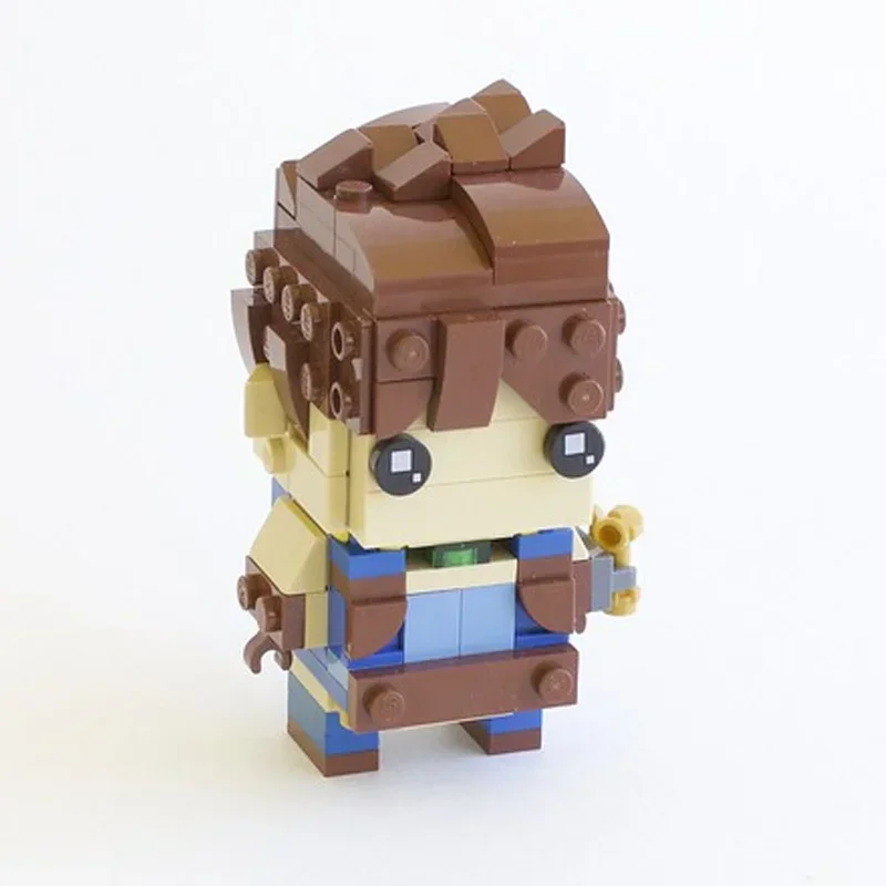 Набор строительных блоков Brickheadz MOC Xenoblade 2, 528 деталей, уникальный подарок на фестиваль, ручная работа, DIY, вдохновляет на безграничную творческую активность
