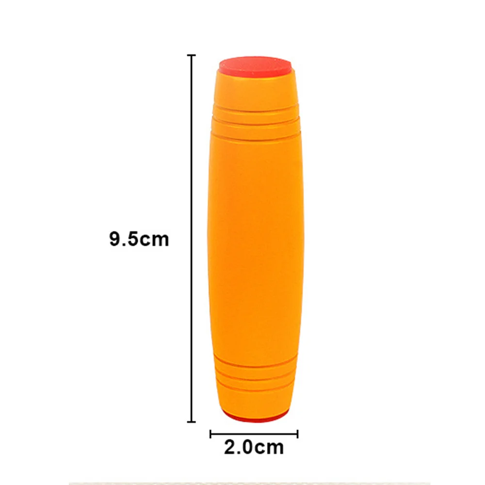 Rollover Toy Desktop Flip Fidget Wooden Stick Rolling Tumbler Sensory Finger Toy Help Relieve Stress with Smooth Surface B99