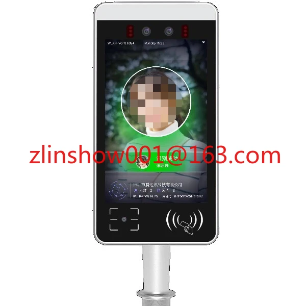 8 Inch Biometric Face Recognition Android System Multi-Language Smart Identity Verification Access Control Time Attendance
