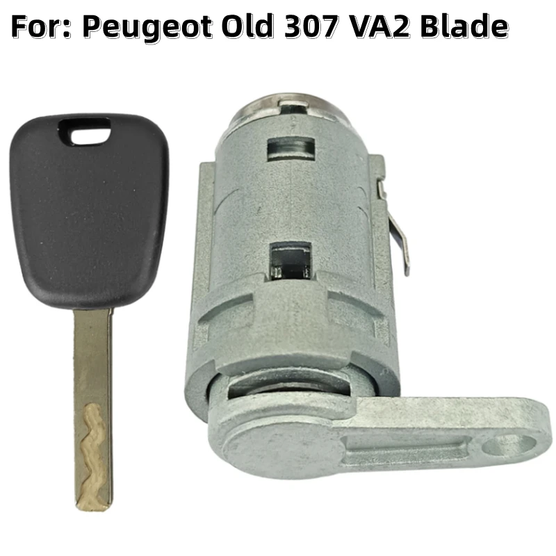 

FLYBETTTER OEM Left Door lock Cylinder Auto Door Lock Cylinder For 2004-2009 Peugeot 307 With 1Pcs Key
