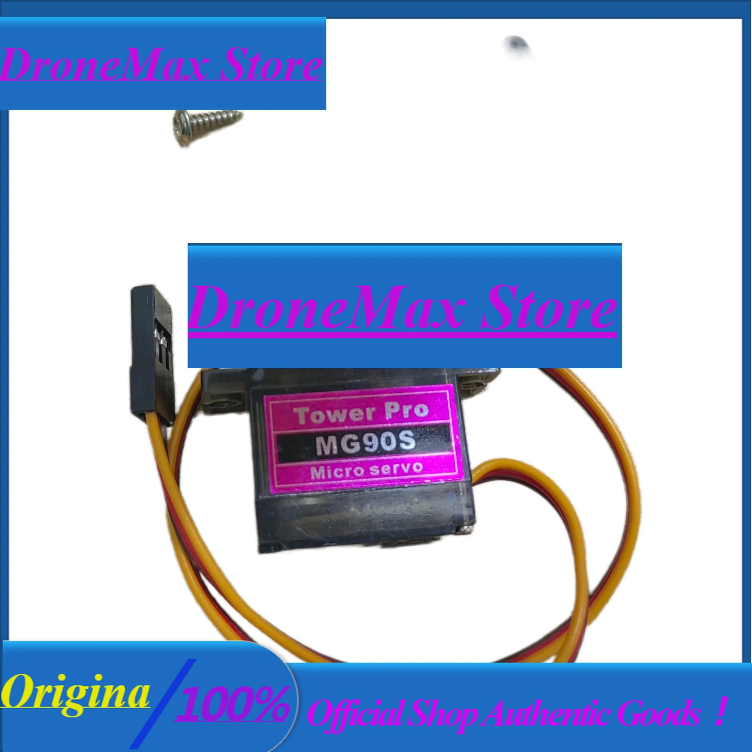 BoMasFor Classic 14G Miniature Analog Servo MG90S Metal Gear Model Aircraft SU27 SG90 Upgraded Multi-angle