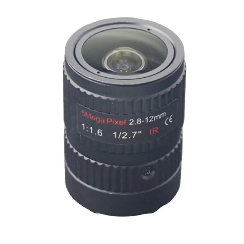 

5-мегапиксельный объектив для видеонаблюдения 1/2,7 дюйма с креплением CS 2,8–12 мм