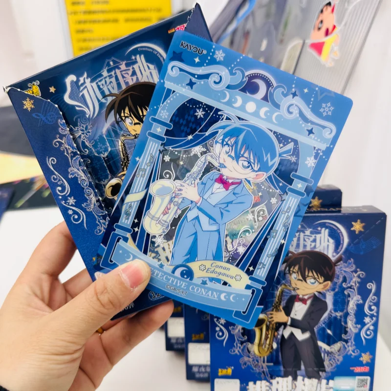 Genuine KAYOU Detective Conan Collection Photo Card Overture To Eternal Night Vol.6 Kuroba Kaito Animation Peripherals Toy Gifts