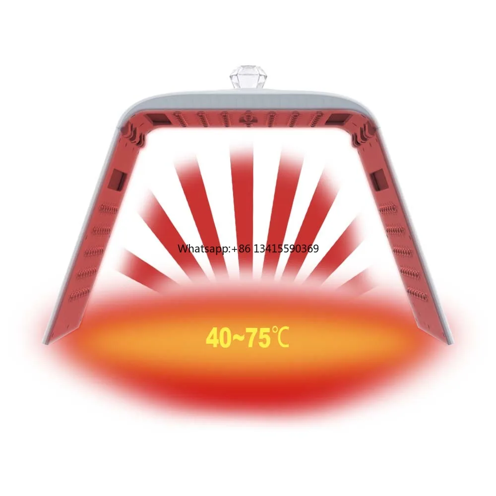 

Beauty Equipment Graphene Heating Infrared Red Light Therapy Acne Treatment Facial Steamer Sprayer PDT LED Light Therapy
