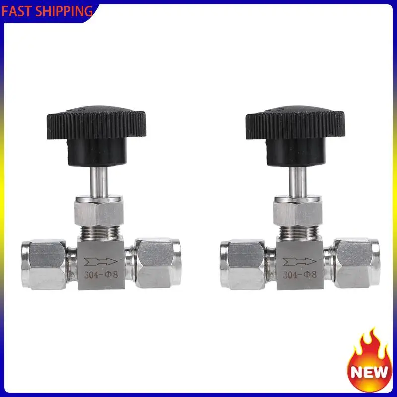 

Especial 2X Регулируемый игольчатый клапан, наружный диаметр, трубка 8 мм, нержавеющая сталь 304, кислотостойкий прямой набор карт высокого давления, кран