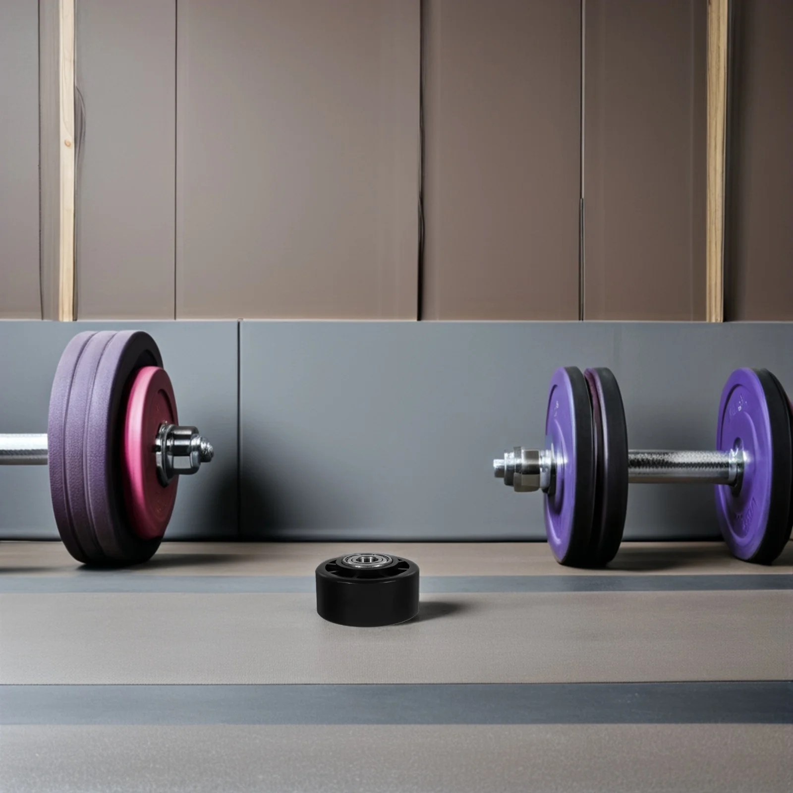 

1pcs Fitness Equipment Accessory Heavy Duty Pulley Wheels For Treadmill Exercise Bike Gym Machine Universal Bearing Wheel