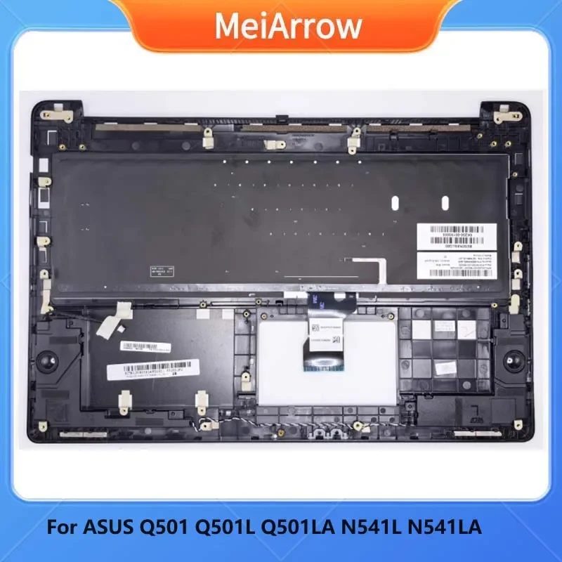 MEIARROW      New/org For ASUS Q501 Q501L Q501LA N541L N541LA Palmrest US Keyboard upper cover C Shell with speaker