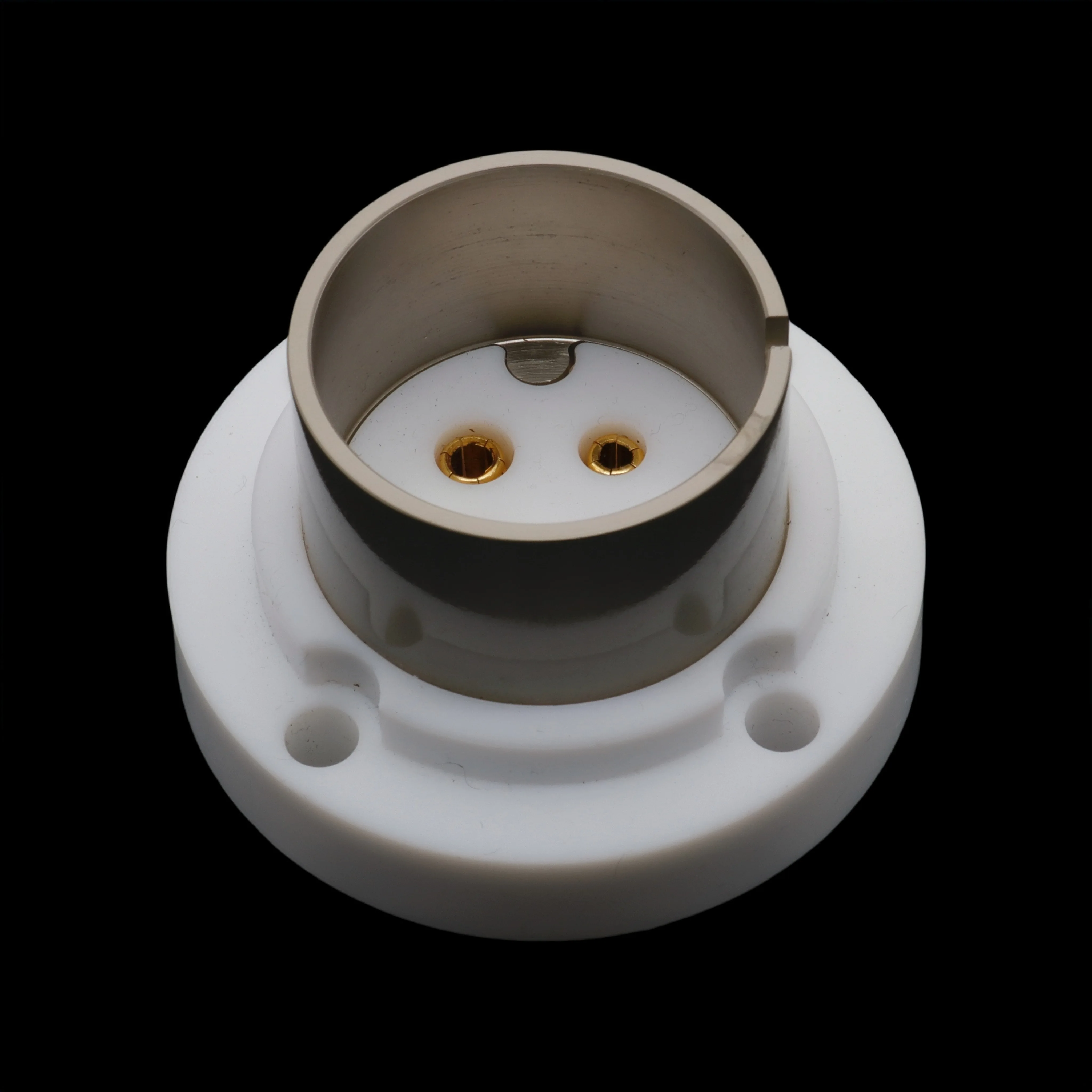 

1pc 4pin PTFE Tube Socket Valve Base for 300B 2A3 811 45 Vintage Audio Amplifier DIY Project Audiophile HIFI